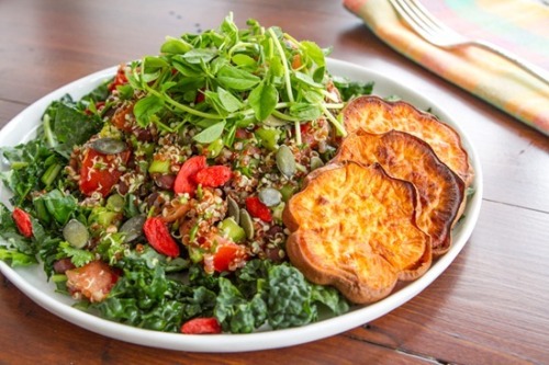 Adzuki Bean and Quinoa Tabbouleh Salad