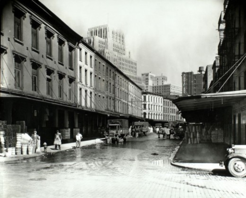 Meat Market, New York, New York. Berenice Abbott, from retronaut.co