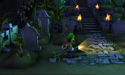 herronintendo3ds:  Luigi’s Mansion Dark Moon (Holiday 2012) Multiple mansions to explore Variety of puzzles to solve and new ghosts Missions assigned by Professor E. Gadd Find hidden clues and keys to unlock new areas A new strobe function to stun the