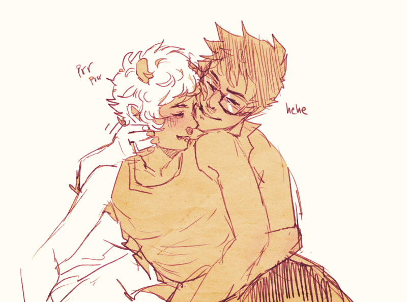 yummytomatoes:  an old scribble i figured I’d upload  