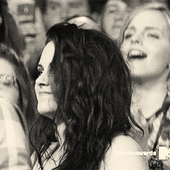 imteamkstew-original:  Kristen and Emma at the mtv movie awards 2012 
