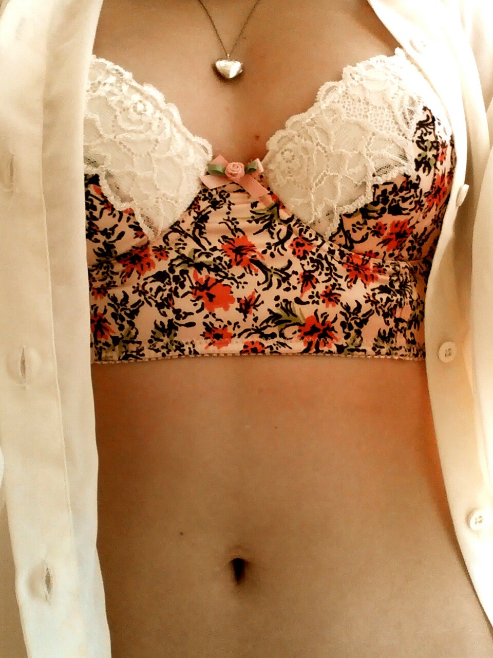 Floral crop top and pants