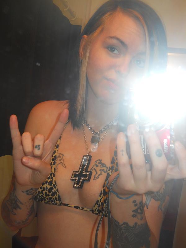 existence-is-futile:  my birfday present from my christian ex boyfriend…. ironic.