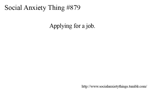 Social Anxiety Things