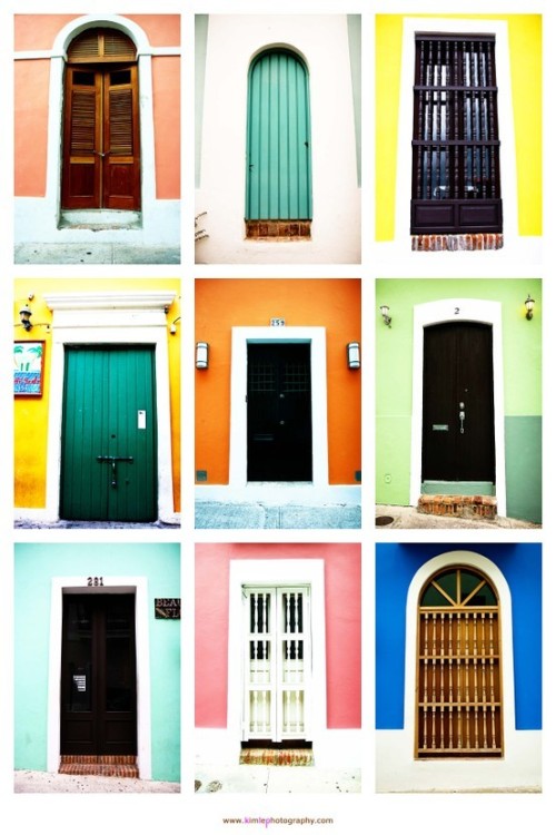 lianaurora:  The many doors of Old San Juan, adult photos