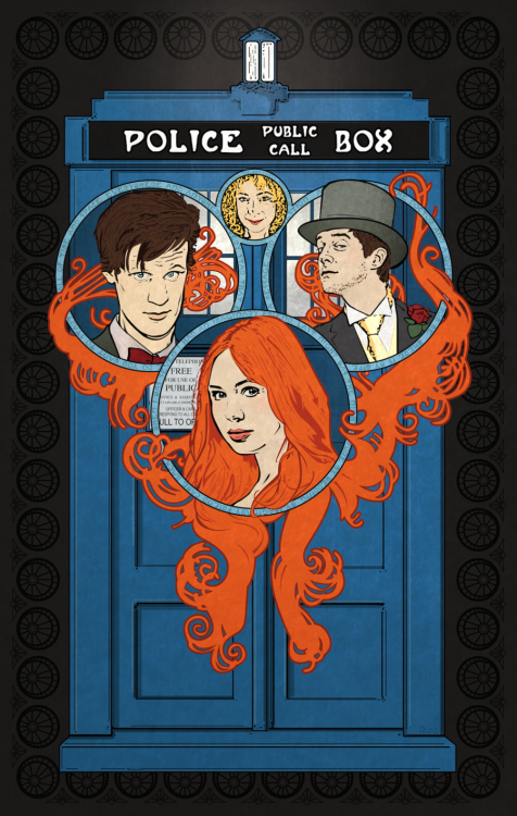 Doctor Who Nouveau by Jess (illogoi)