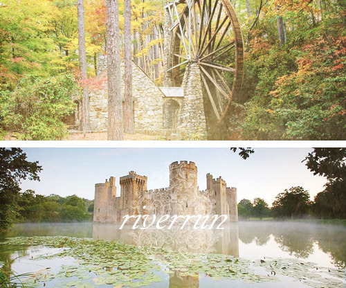 ladymargaerytyrell:  ASOIAF Locations → Riverrun  Riverrun is a castle, the ancestral seat of H