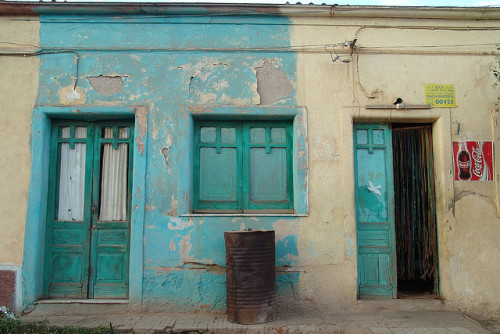 Asmara - blue by CharlesFred on Flickr.