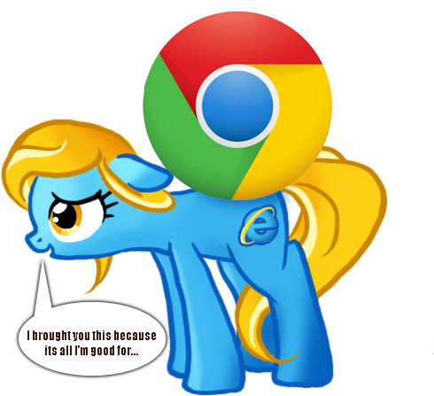 mylittlenerdy:  derpygrooves:  DARLING DARLING OMFG BABY BABY BABY  Internet Explorer: