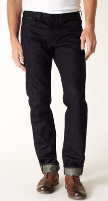 It’s on sale: Levi’s selvedge “matchstick” denim – Now only $99 (down from $148) during Levi’s clearance sale.