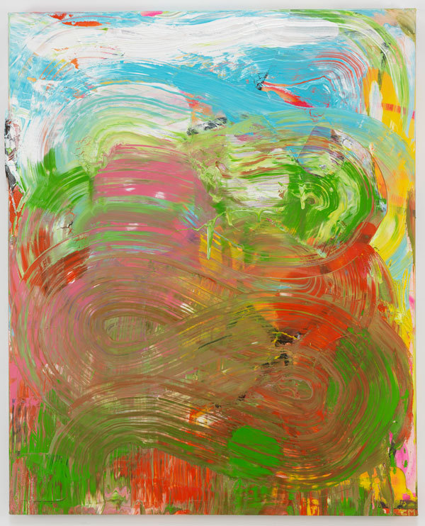 antonioladrillo:  Chris Martin Garden at 11 Munn St., 2008–2009. Oil on canvas,