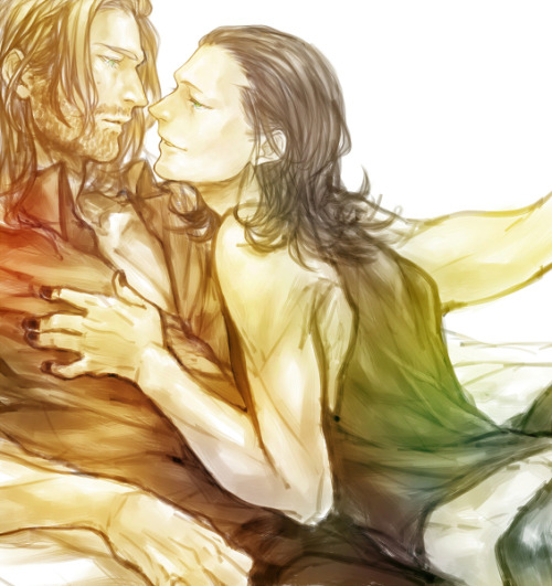 confederatte:Thorki AU by 虎三 