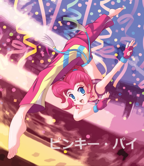 theponyartcollection:  Capoeirista Pinkie Pie by =Agu-Fungus 