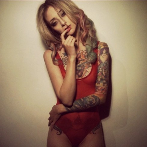 badbehavior666:  TopTattooGirls on We Heart It. http://weheartit.com/entry/27814060