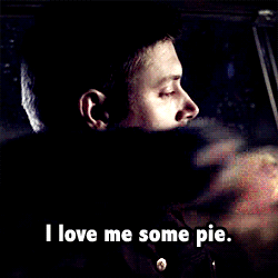 gaydean:  19 uneven-and-randomly-occurring-intervals-of-time:   ↳ an object - Pie  