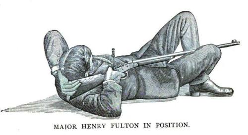 Old School Shooting Style- Lying Back PositionPopular from the mid to late 1800’s this shootin