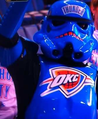 Thunder up! OKC OKC OKC