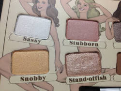 gudda:  Eyeshadow names that describe me