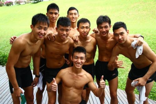 Porn photo cute boys training hard