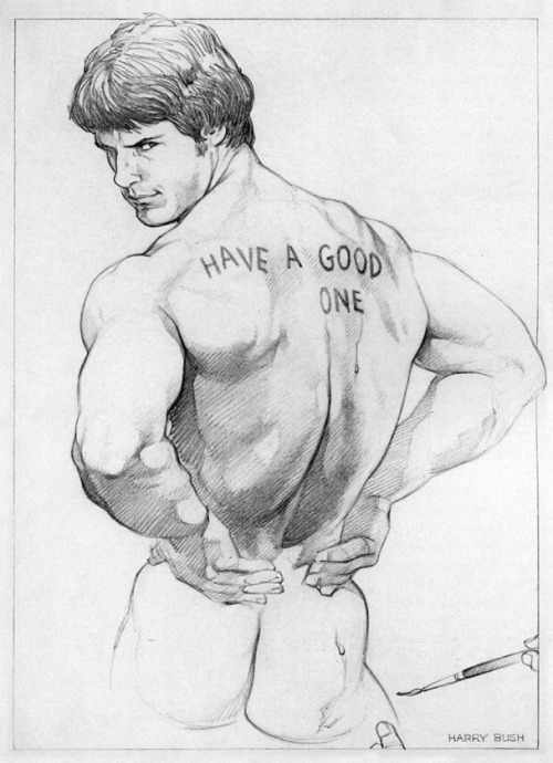 contemporaryobsessions:  Harry Bush.Illustration