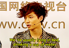 Porn photo oh-luhans:  How does Lay relieve stress?