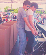  liam payne + louis tomlinson 