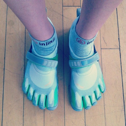 Joined the barefoot revo. Time to go run.  (Taken with Instagram)