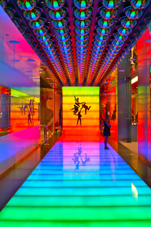 skyschai: The entrance to The Beatles LOVE Cirque du Soliel show. I want to go see this so bad, guys