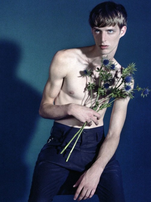 Benoni Loos shot by Sofia & Mauro for Numero Homme