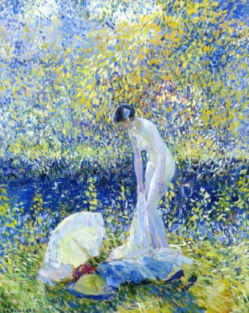 Cherry Blossoms, Frederick C. Frieseke