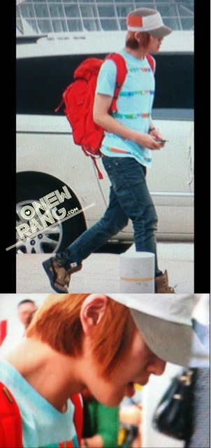 [120608 Onew Airport Pictures]