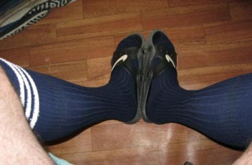 cowboyhockeyfighter:  hockey skate socks 