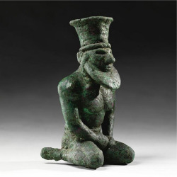 lecorpsdeshommes:  A Sumerian Copper Figure