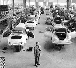  Ferry Porsche in the Porsche 356 assembly