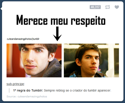 rabisc-ar:  2ª regra do tumblr: seja um robô, faça tudo o que essas pessoas interessadas em notes e em “fama” dizem para fazer. Rebloguem posts com o nome de Deus porque se vocês não reblogarem a fé de vocês irá diminuir e vocês irão queimar