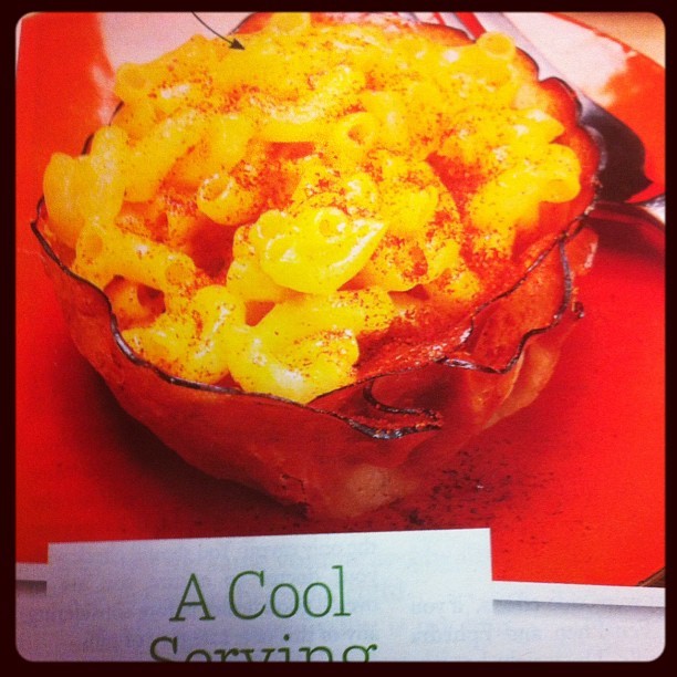 mynameisbase:  Deli ham functioning as the cupcake tin and Mac&amp;cheese as