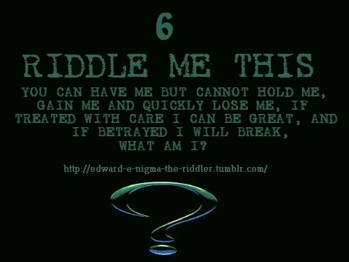 Riddle Me This