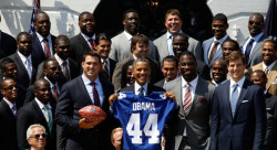 sportsnetny:  New York Giants White House