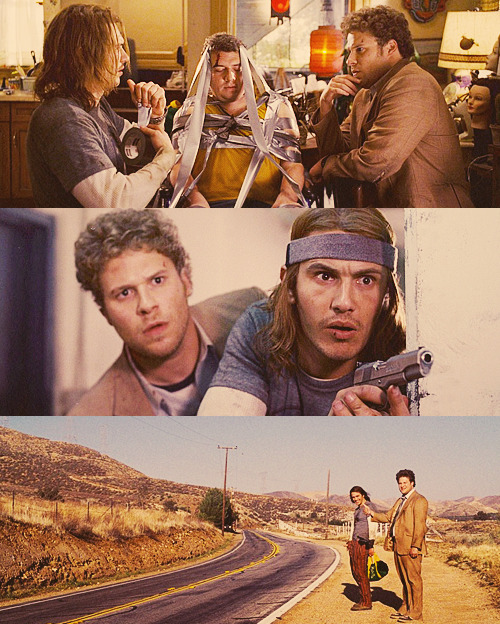 Top 50 Movies (of all time) 18. Pineapple Express → “Who killed who? - A cop, a lady