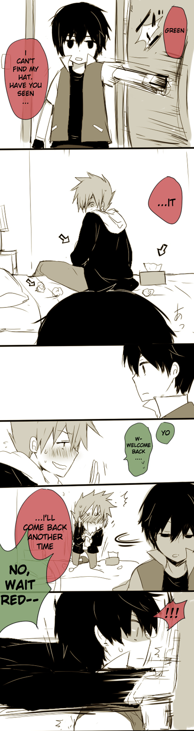 masarashipping: 【腐向け】Untitled 2【グリレ?】 Big picture so it’s sloppily