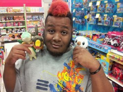 thejungleofmufasa:  He loves his Pokemon…..