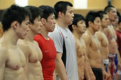 wrestlingisbest:  Japanese Olympic wrestling team 