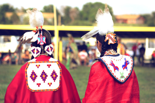 Crazy Horse Riders coming in from Ft. Robinson, NE to the Veteran’s Powwow Photo Credit for Riders W