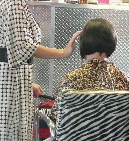 reblog if you enjoy it going to the hairdresser
