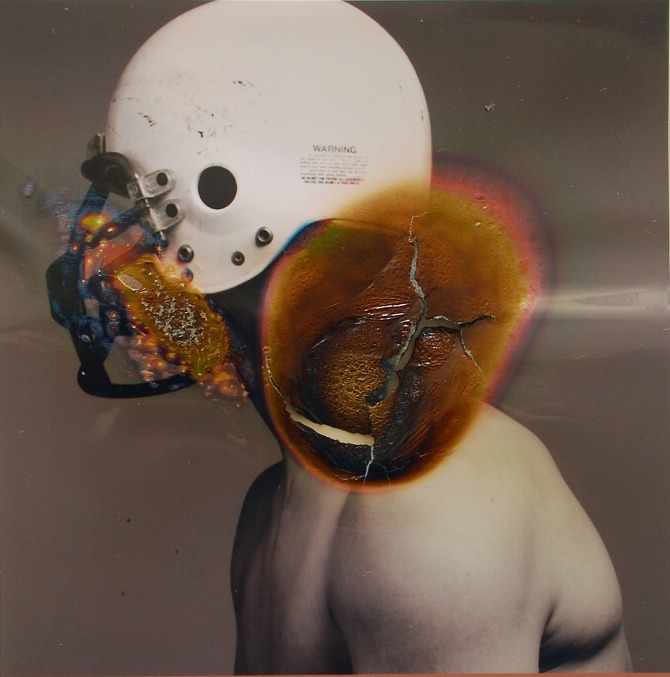  “Ausência”, burned photographs by Lucas Simões 