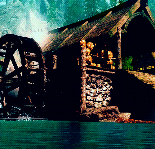 glitchwaves-deactivated20130729:  skyrim places: falkreath, deadwood lumber mill 