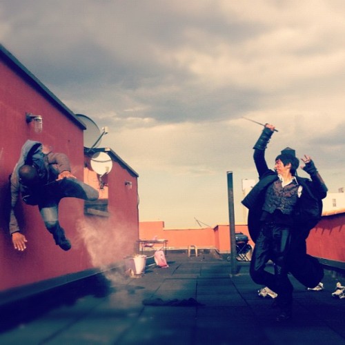 aurorstale: Hawthorne puts the auror smack down. A scene from the upcoming first installment of #Aur