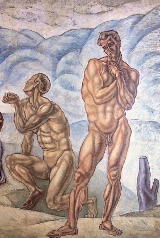 antonio-m:  Longing for Pure Love (detail)Bertalan Pór, 1911  