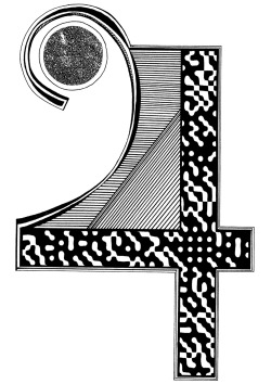 Geometric God - Original Drawing and Print Design Jupiter