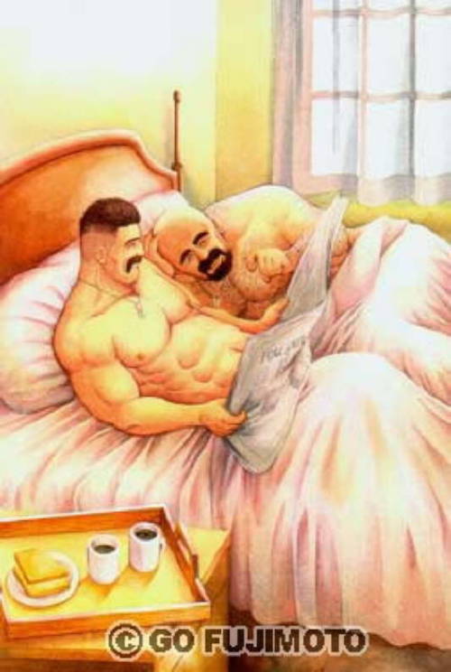 gruesomebeast:  Bara Pics by Go Fujimoto Part II to Go Fujimoto Part I here’s a new art-pic from him 